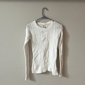 Roxy cable knit sweater women’s size small